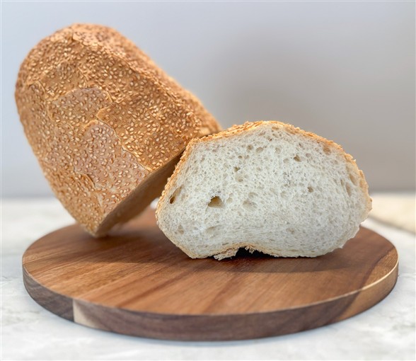 Spanskbrød m. sesam